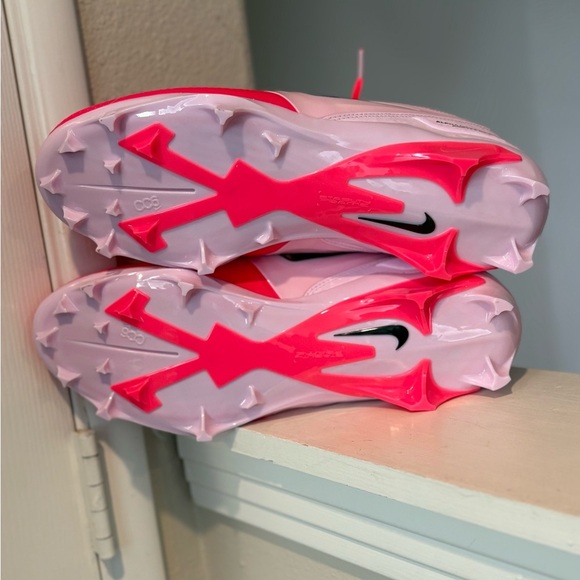 Nike Alpha Menace 4 Pro NRG Racer Pink Football Cleats HJ4568-600 Mens Size 13 - Picture 8 of 9